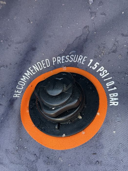 Caiac-canoe gonflabil pentru plimbări - cu 1 loc