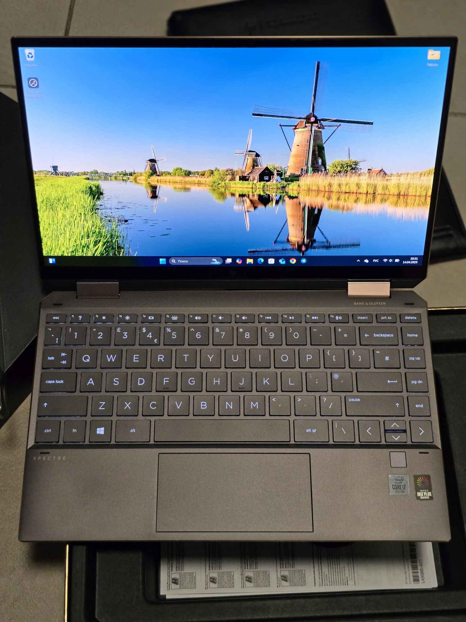 HP Spectre x360. 13,3. 4K. Сенсорный экран.