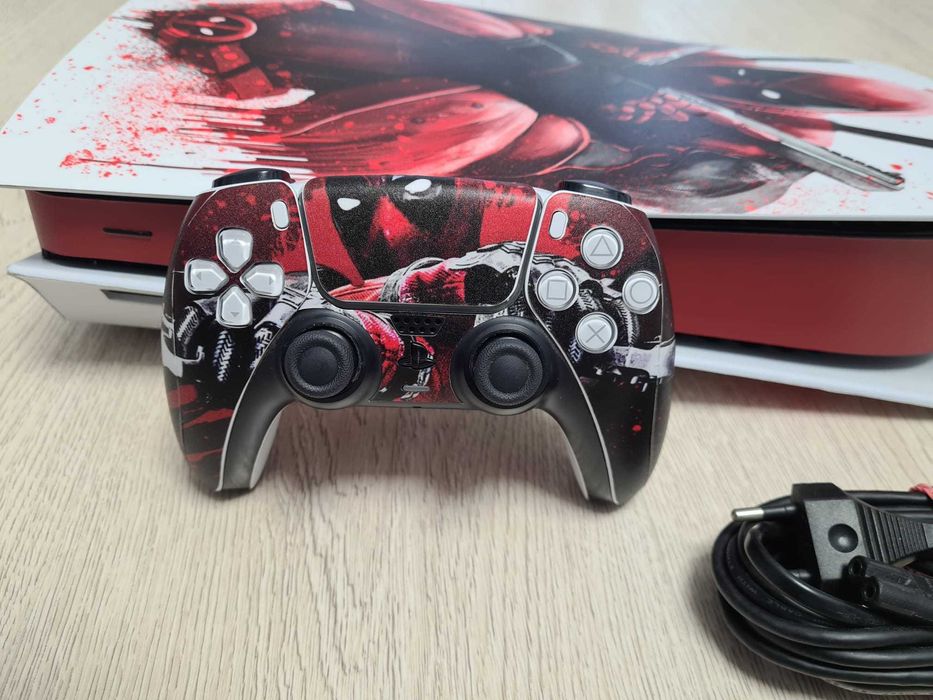 Playstation 5 cu Disc / PS5 Disk, cu 1 sau 2 controllere si cablurile