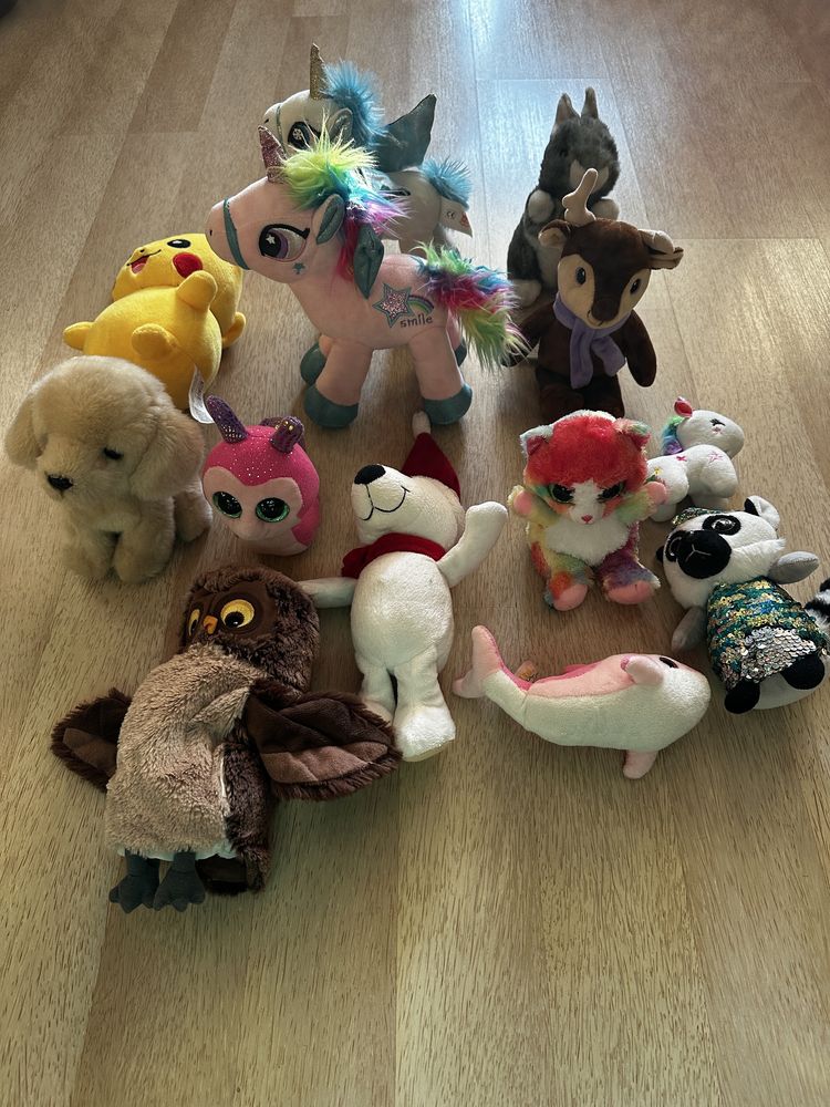 Детски плющени играчки