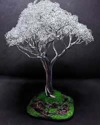 Bonsai din sârmă de oțel - 24 cm