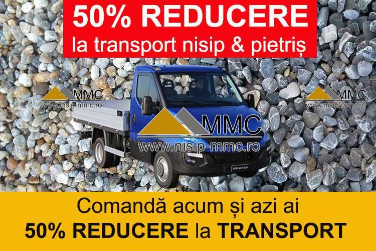 Piatră concasată 50% REDUCERE LA T.R A N S P O R T - Dobroești, IF