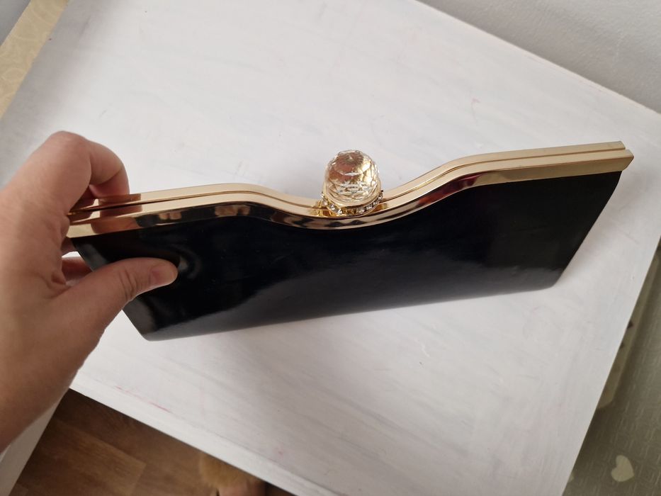 Клатч чёрная элегантность