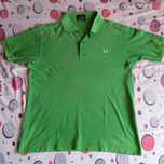 FRED PERRY L 100% ОРИГИНАЛЕН поло-шърт тениска блуза с яка Фред Пери