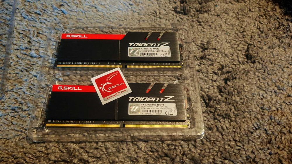 Рам памет G.Skill Trident Z 16GB (2x8GB) DDR4 3200MHz CL14 14 14