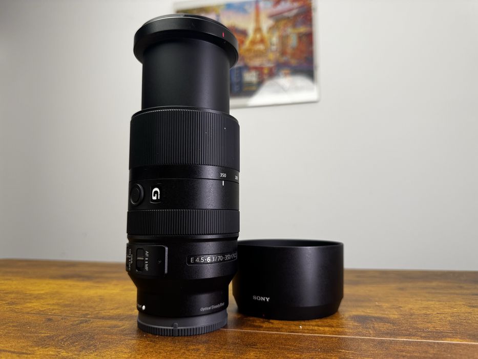 Ca NOU Obiectiv Sony 70-350 G, Montura E f4.5-6.3, Optical Steady Shot