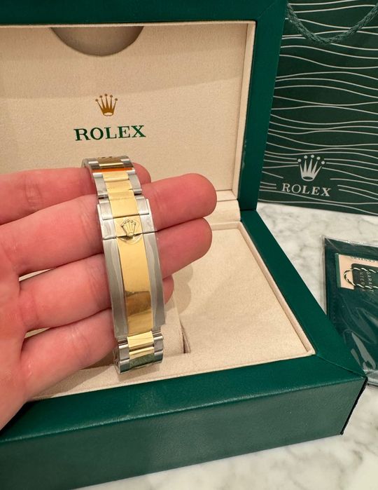 Ceas Rolex Automatic Submariner Silver-Gold Oystersteel Datejust 41MM