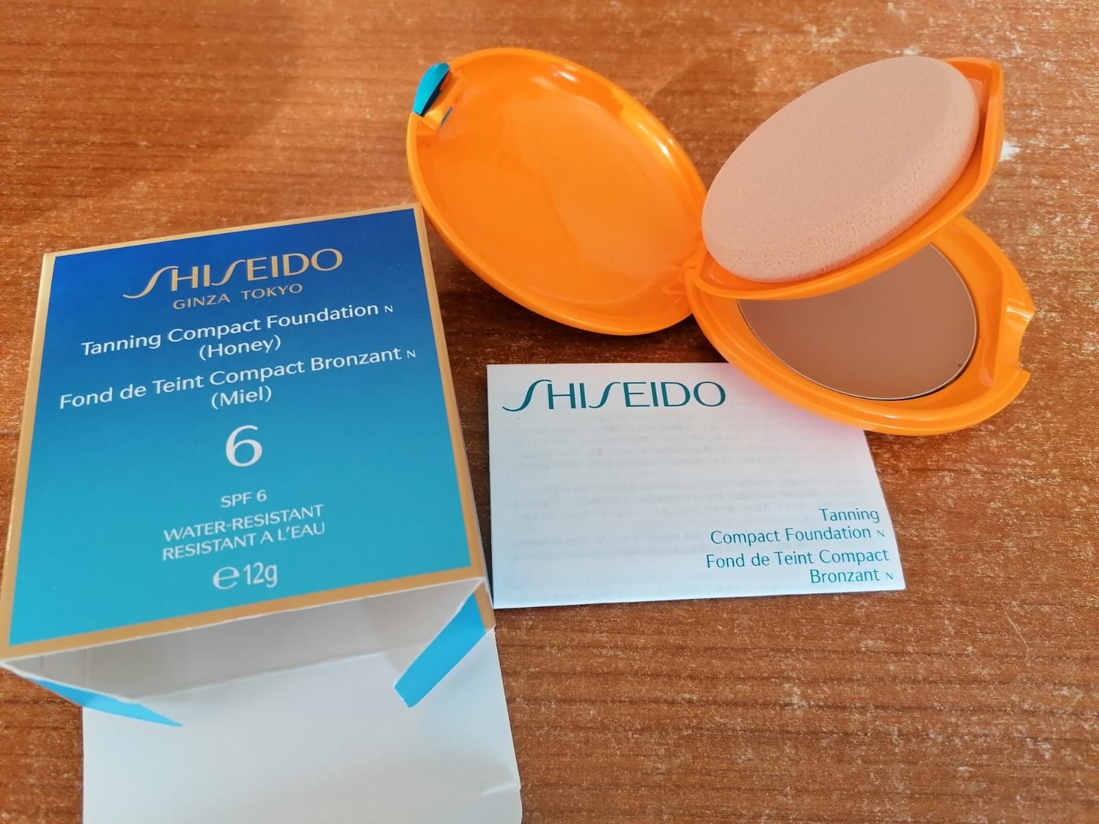 Fond de ten SPF 6 Shiseido Ginza Tokyo