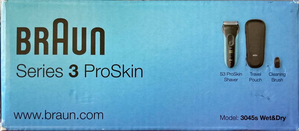 Braun Proskin S3 model 3045s. Sigilat