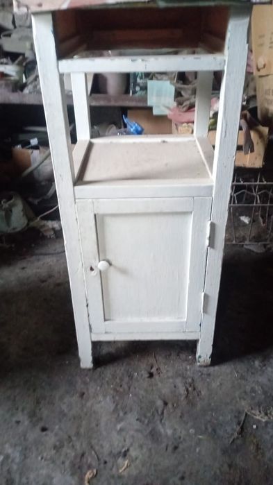 Мини тумбочка белая