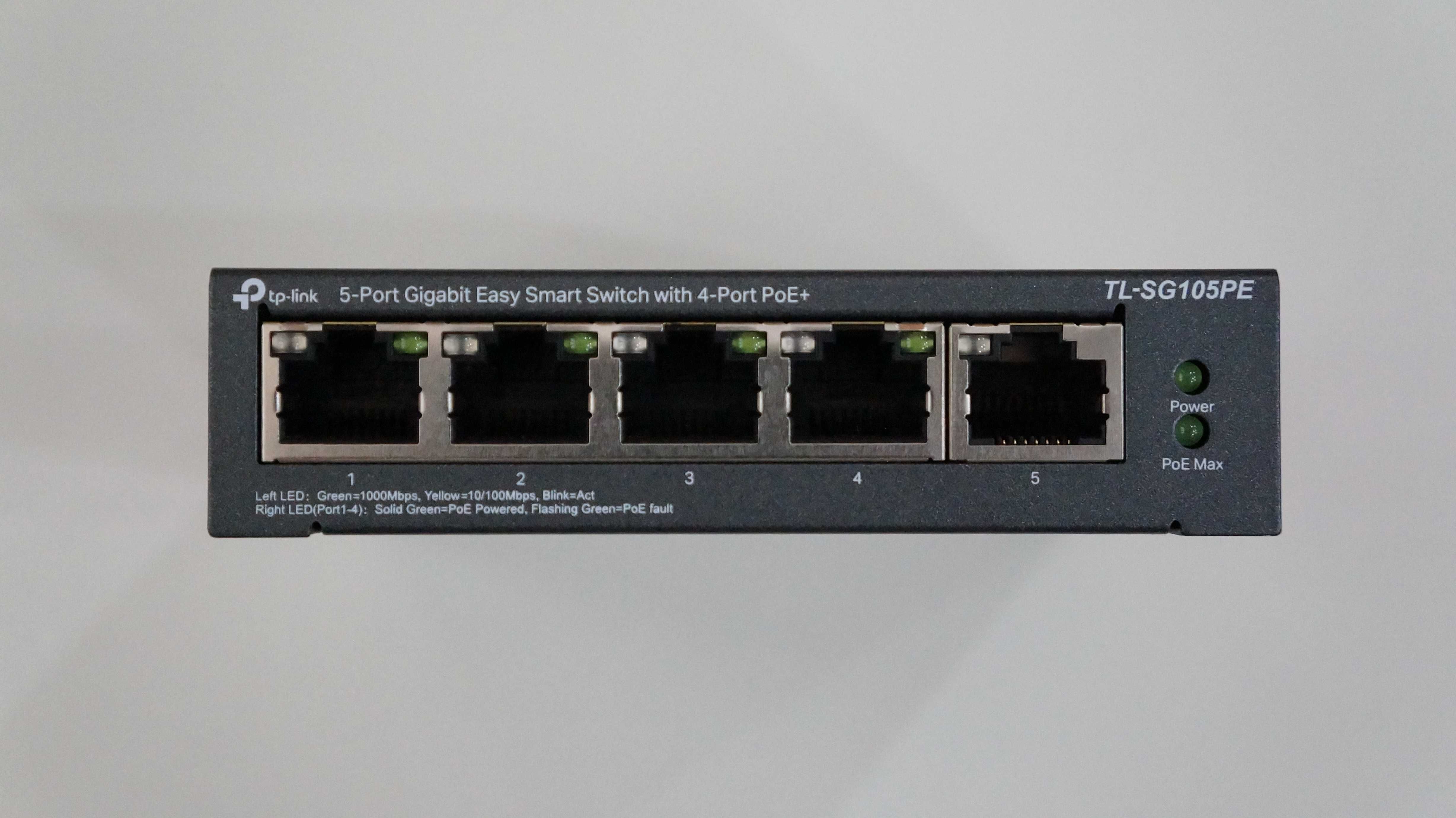 TP-Link TL-SG105PE PoE Switch