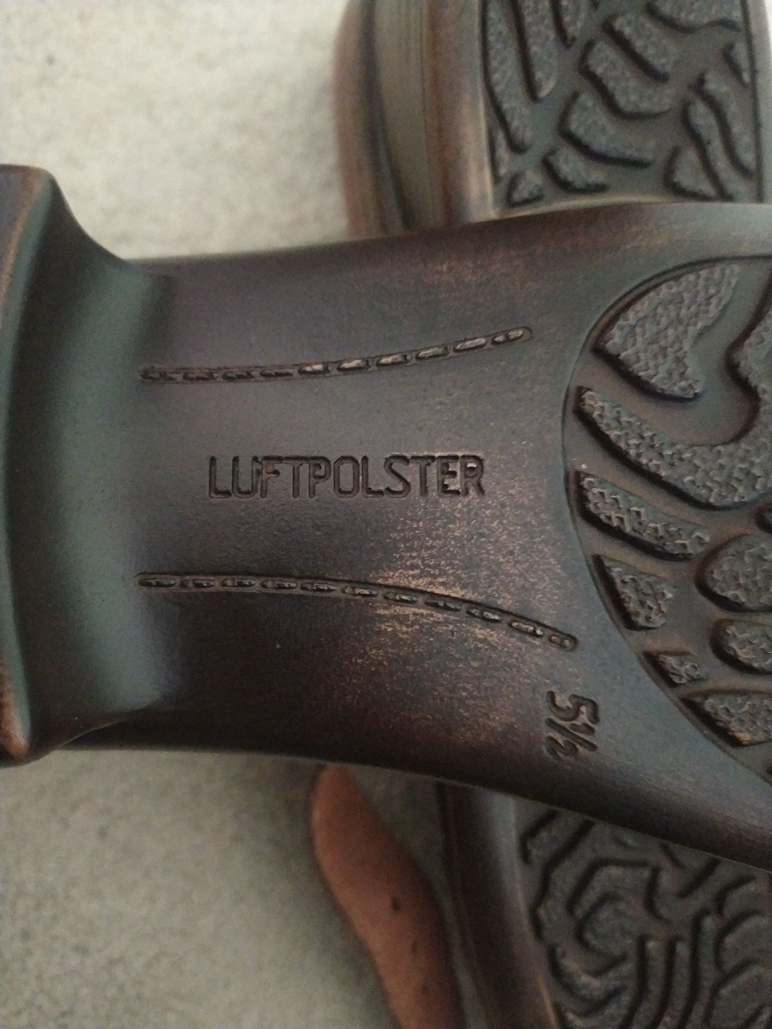 Немски дамски обувки LUFTPOLSTER-естествена кожа -нови