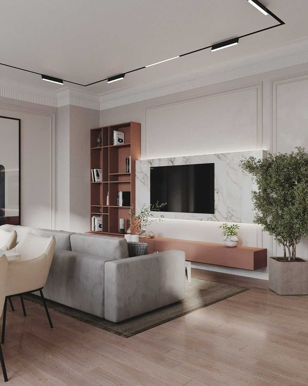 AFSONA STROY предлагает 3х комнатная квартиру с авторским ремонтом