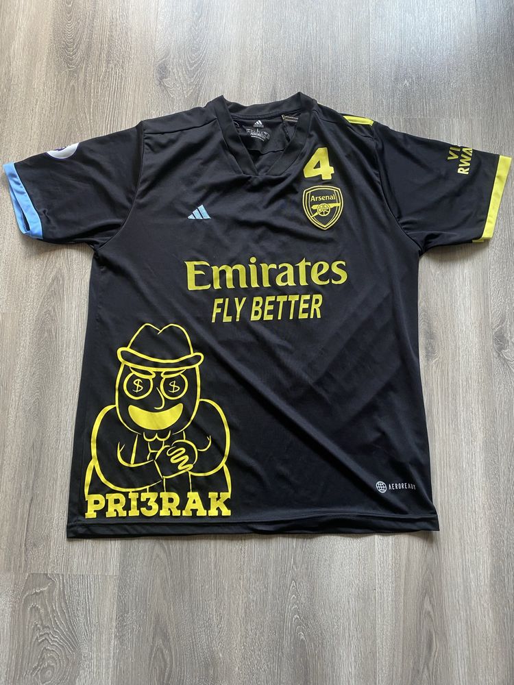 Уникална фен тениска Arsenal x PRI3RAK – Limited Edition!