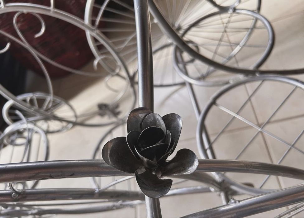 Цветарници от ковано желязо