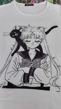 Tricou Sailor Moon si Luna