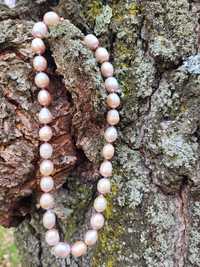 Colier din perle naturale roz