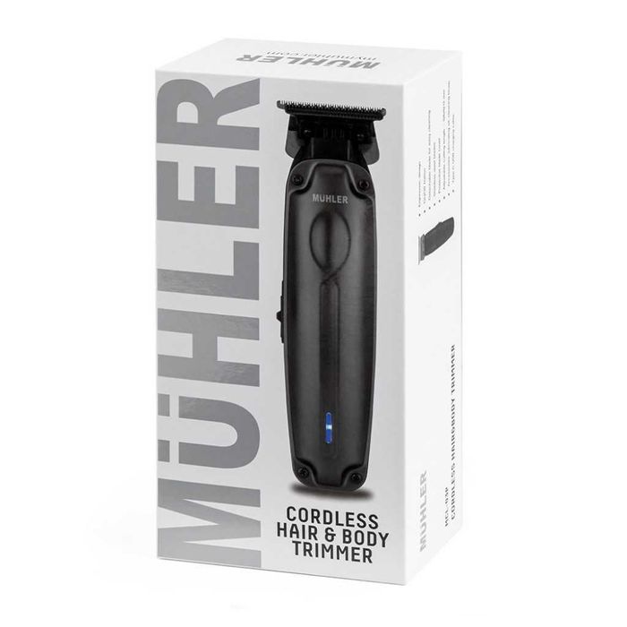 Тример за коса и тяло Muhler MCL-03P, 5W, акумулаторен USB-C