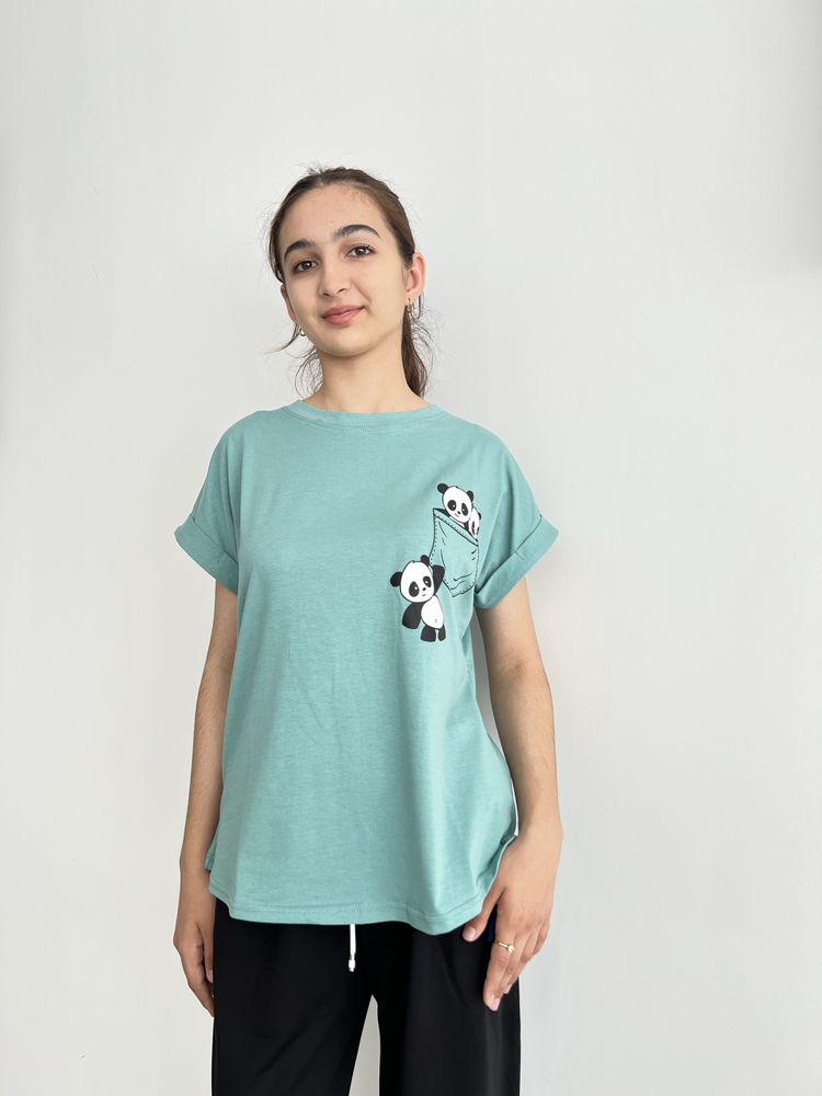 Ayollar oversize(standart o’lcham) fudbolkasi, XB laykrali