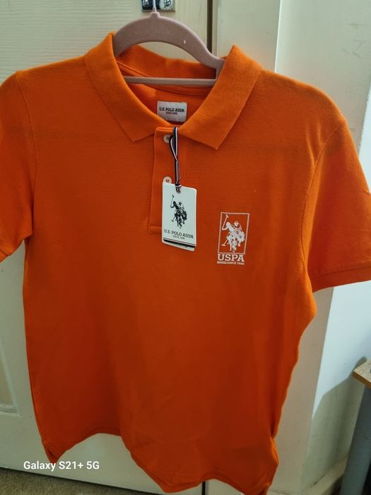 Polo tricou orange