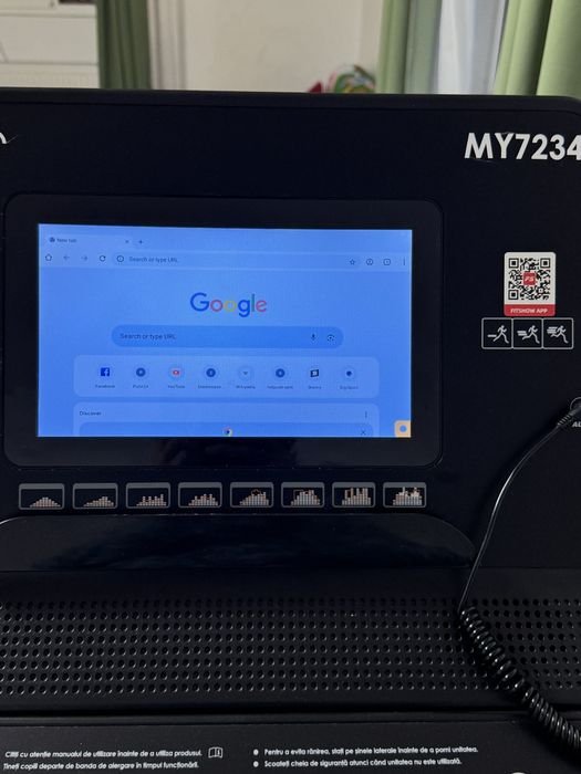 Banda de alergare myria 7234 cu ecran tactil