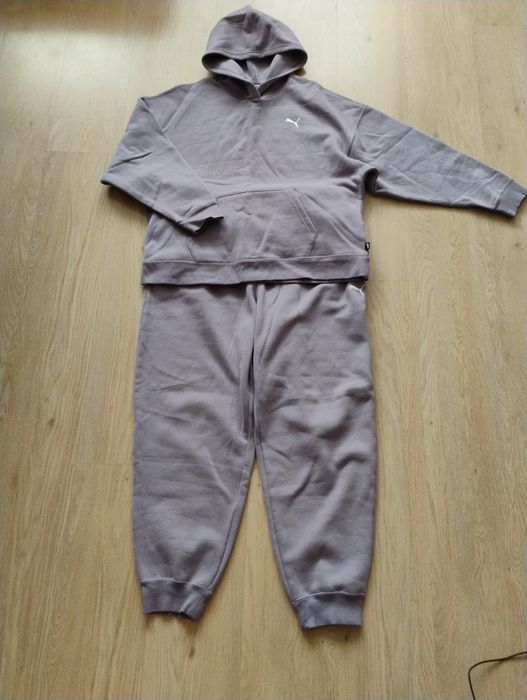 Дамски спортен екип Puma - Loungewear Tracksuit, лилав