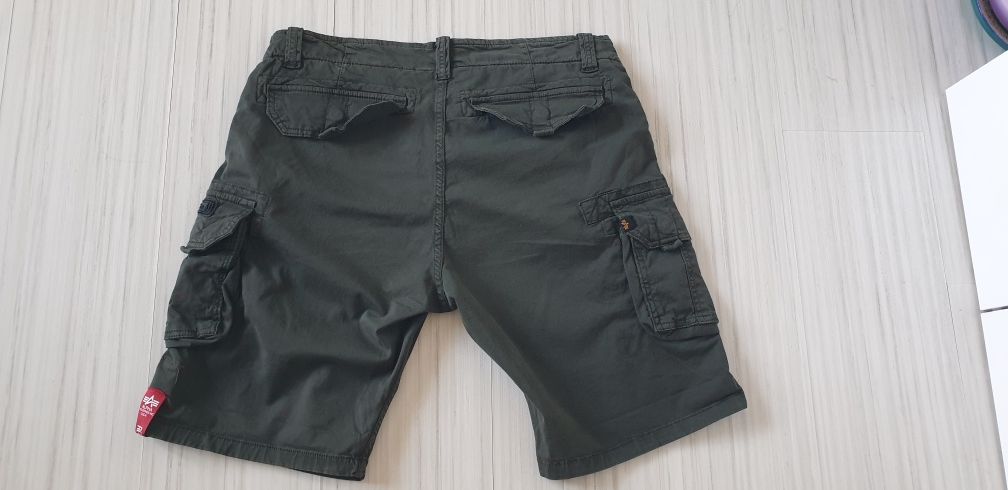 Alpha Industries 1/2 Cargo Short / 34 НОВО! ОРИГИНАЛ! Мъжки Къси Панта