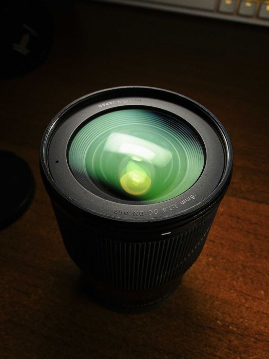 Sigma 16mm f/1.4 DC DN | Obiectiv Sony E-mount APS-C Crop