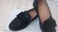 Детски черни елегантни обувки
