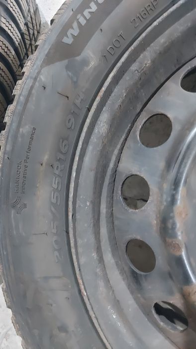 Джанти 5×100 със зимни гуми 205/55/16