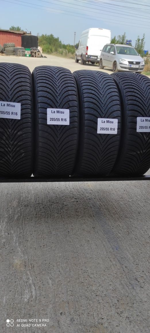 Vând anvelope m+s 205/55/16 205/55r16