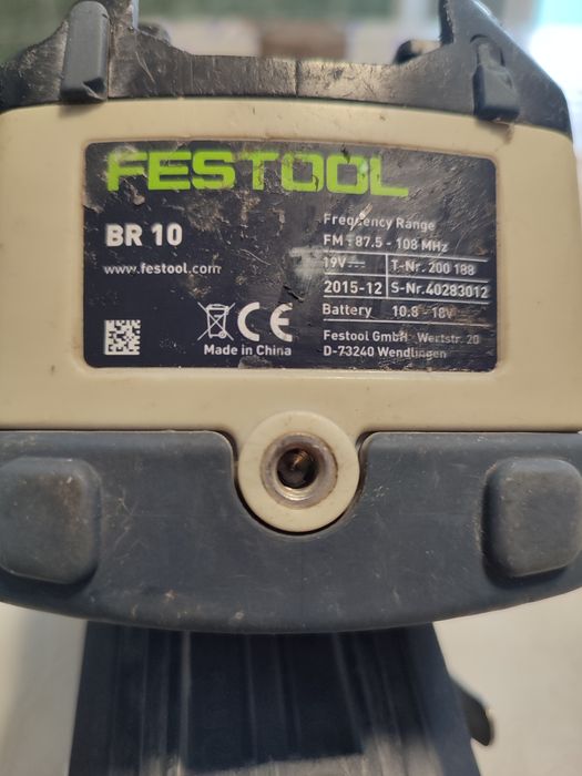 Radio șantier festool br10
