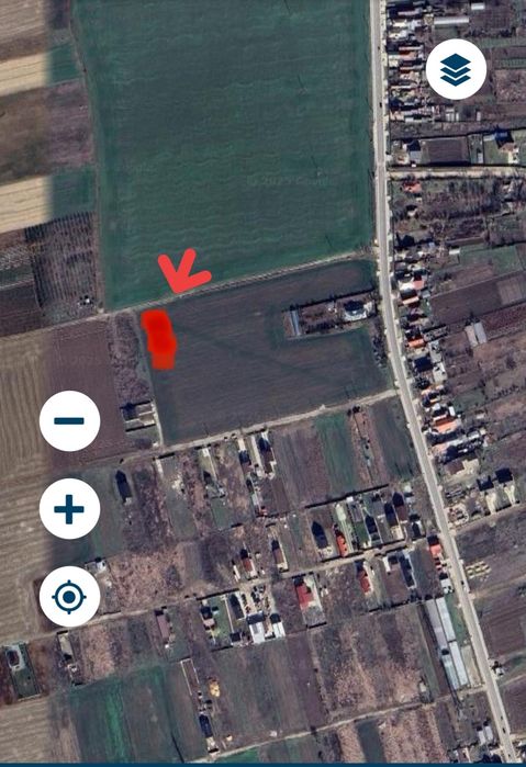 Teren intravilan de 1100 mp, la 2.5 km de Slatina loc. Proaspeți