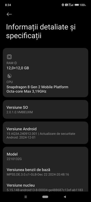 xiaomi 13 pro 12+12gb cu 256