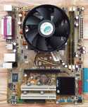 ASUS M2N-MX SE PLUS + процесор + RAM
