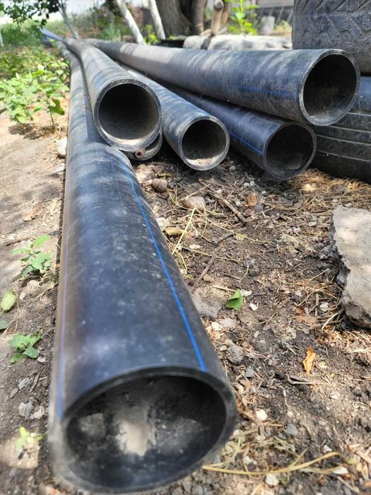 Труба ПНД диам. 110мм (SDR-17), Задвижки, Фитинги