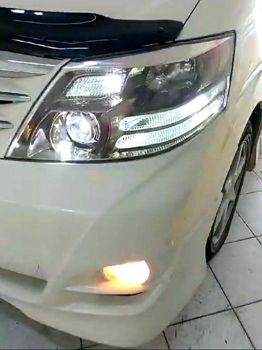 Фар ремонт. БИ ЛЭД линза орнату. Полировка. Фар тюнинг.