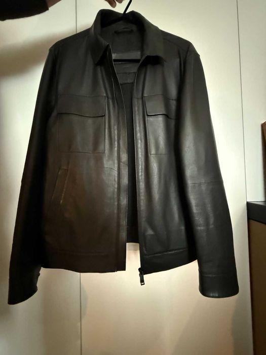 Кожено яке Massimo dutti