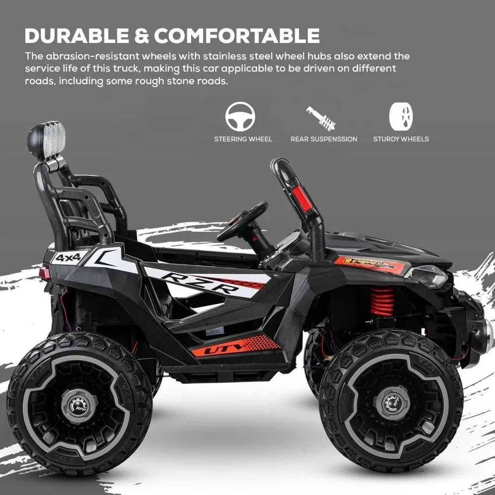 Акумулаторен джип OFF-ROAD RZR UTV 4X4 12V батерия,MP3 плейър