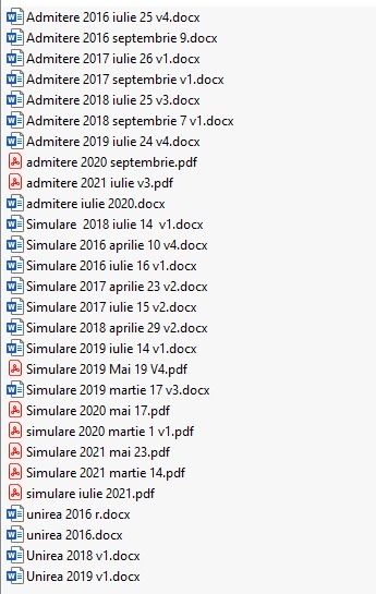Materiale pentru Admitere Barron’s 2024