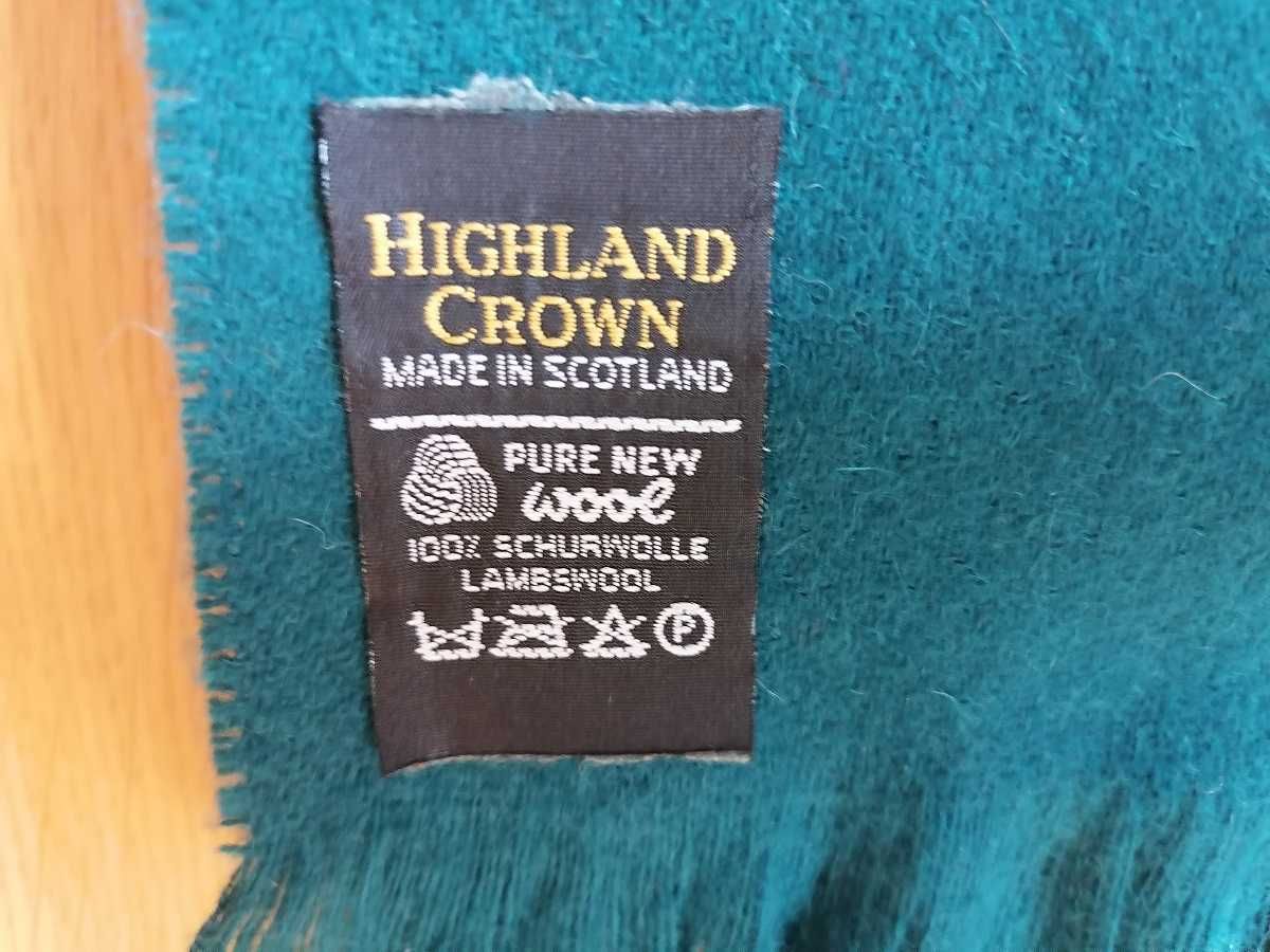 Нови шалове шотландска вълна от Шотландия, бранд Highland Crown