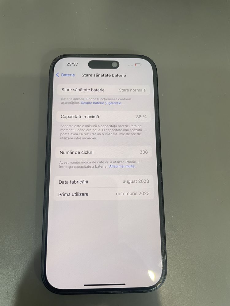 IPhone 15 128 Gb 86% Baterie Garantie #38402
