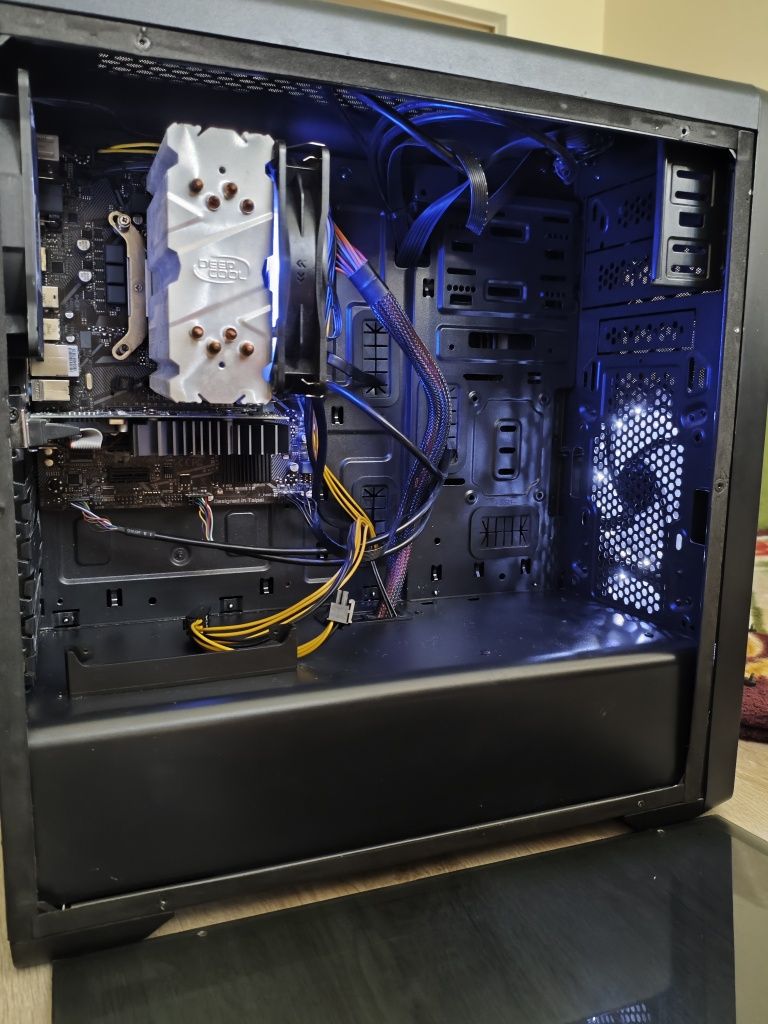 I3 10100f, gt730, 16ozu, ssd+hhd игровой компьютер