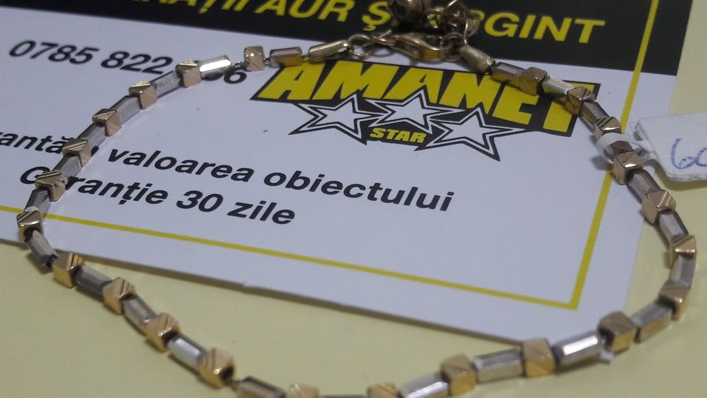 brățara din aur 14k (m2) staramanet