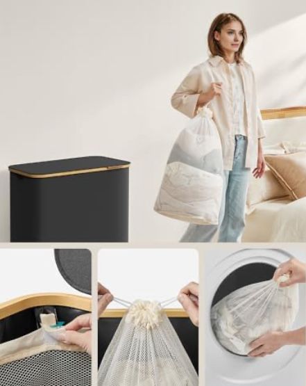 Кош за пране с 3 отделения - 150 литра