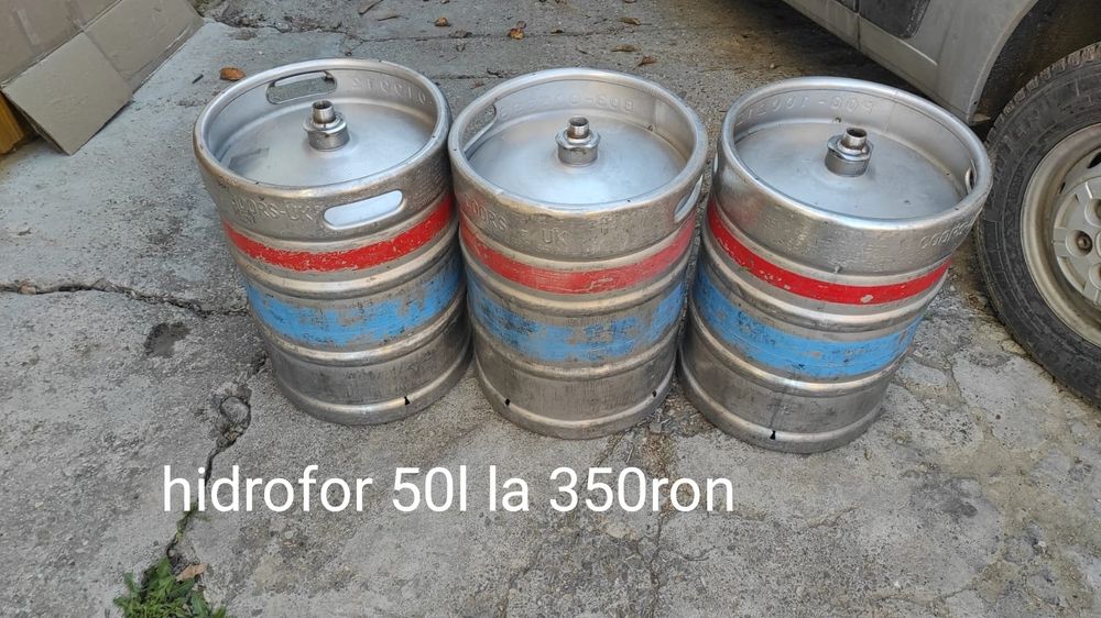 Butoaie inox cu robinet, hidrofor,vas expansiune