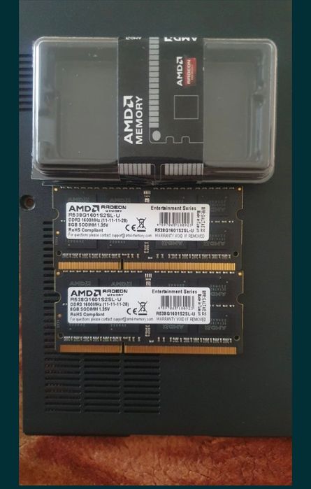 ОЗУ Оперативная память AMD SO-DIMM DDR3_по 8Gb