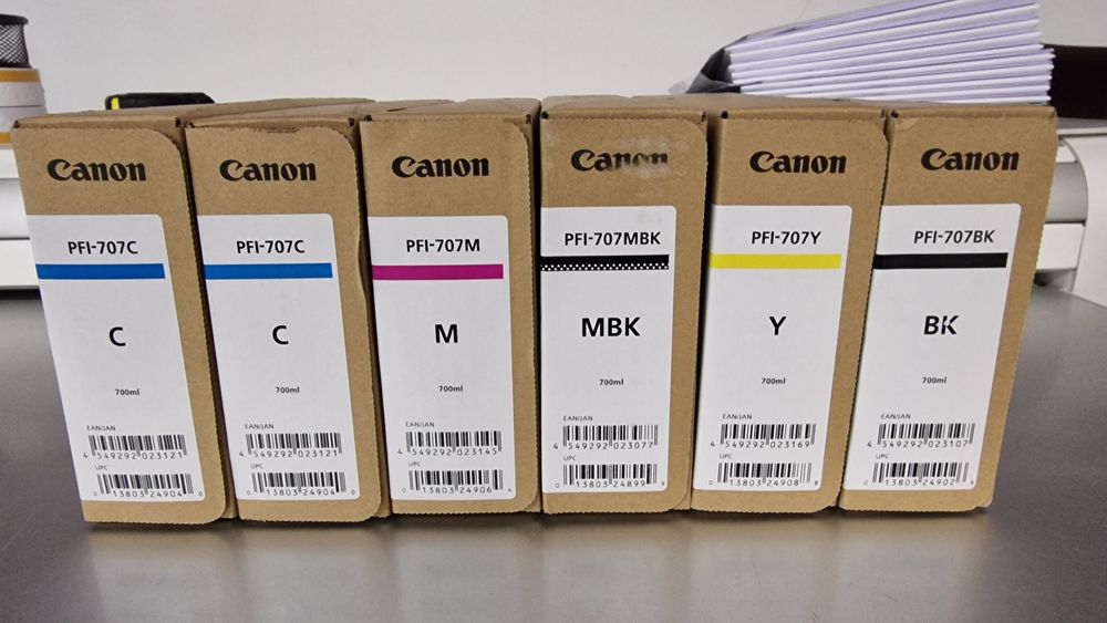 Патрони за плотер Canon PFI 707