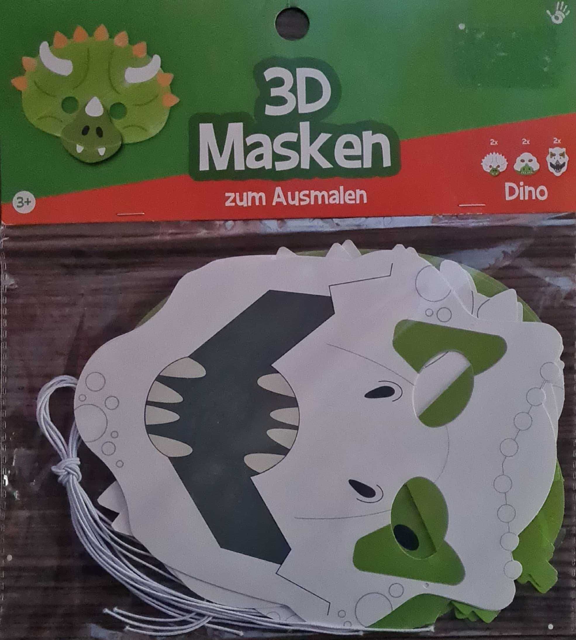 Masti 3D pentru copii