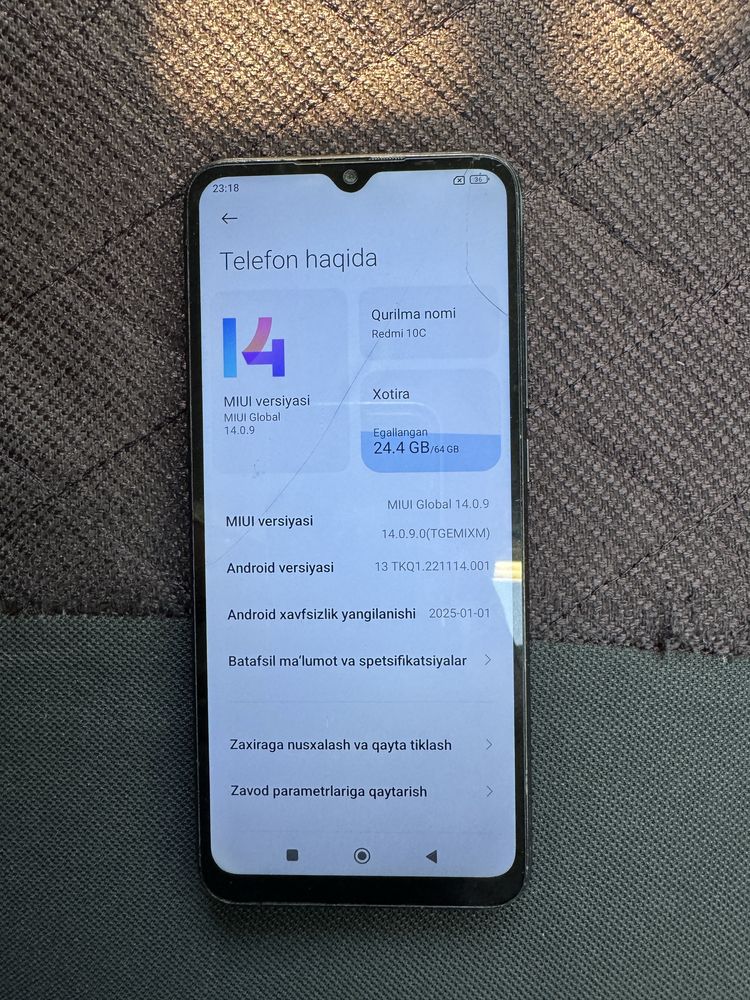 redmi 10 C  64 tali